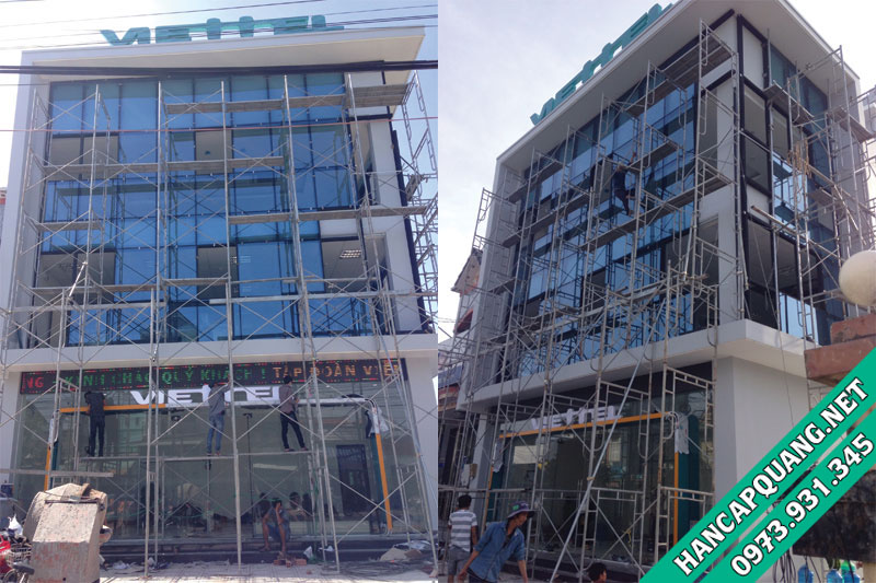 Dự án hàn cáp quang tòa nhà Viettel Châu Phú - An Giang